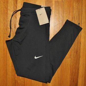 Nike Dri-Fit Challenger Running Tights Mens M L Black